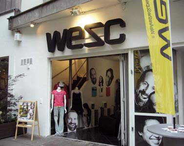 WeSC Pop Up Store
