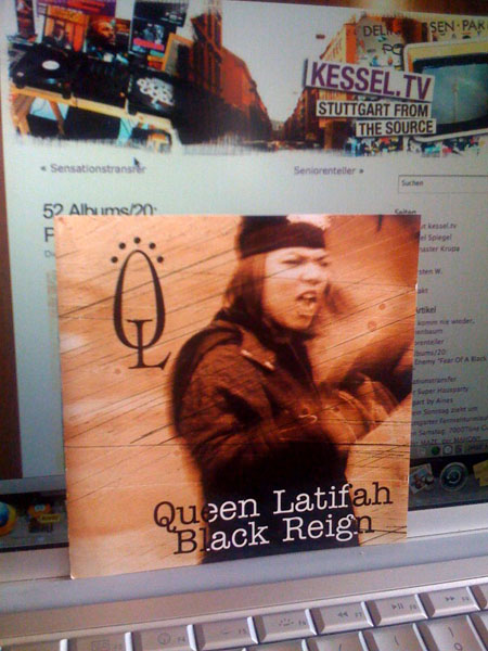 52 Albums/21: <br>Queen Latifah „Black Reign“ by Don Rossi