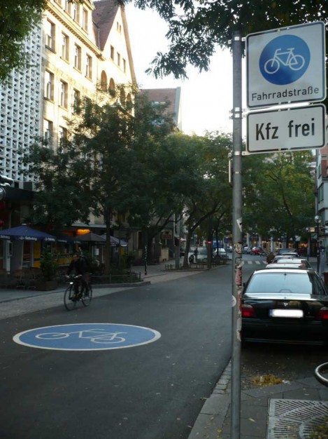 Jetzt neu: Fahrradstraßen