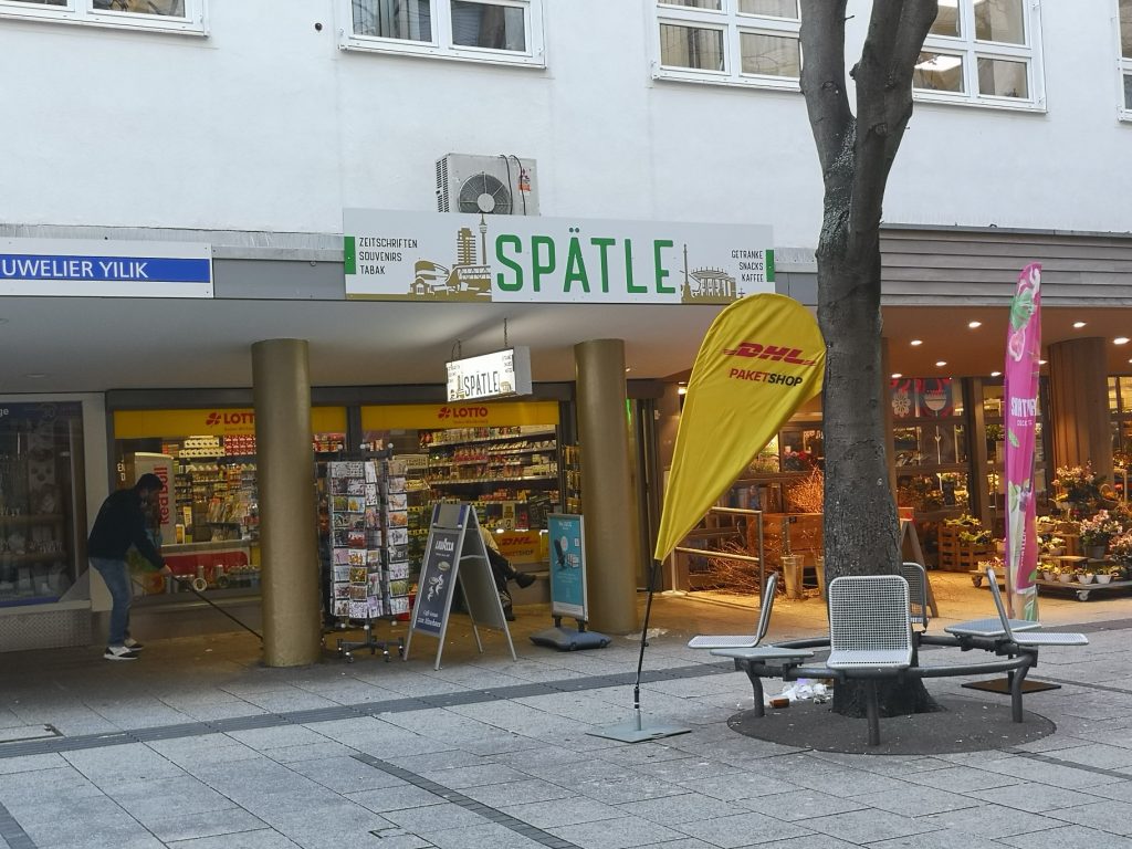 Späti Spätle in der Marienstraße Stuttgart Mitte 